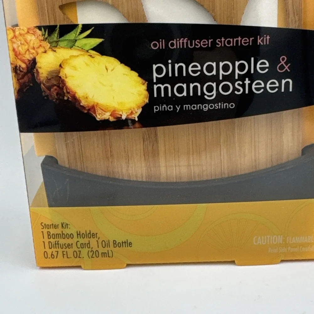 NEW‎ Decorative Glade Bamboo Oil Diffuser Pineapple & Mangosteen